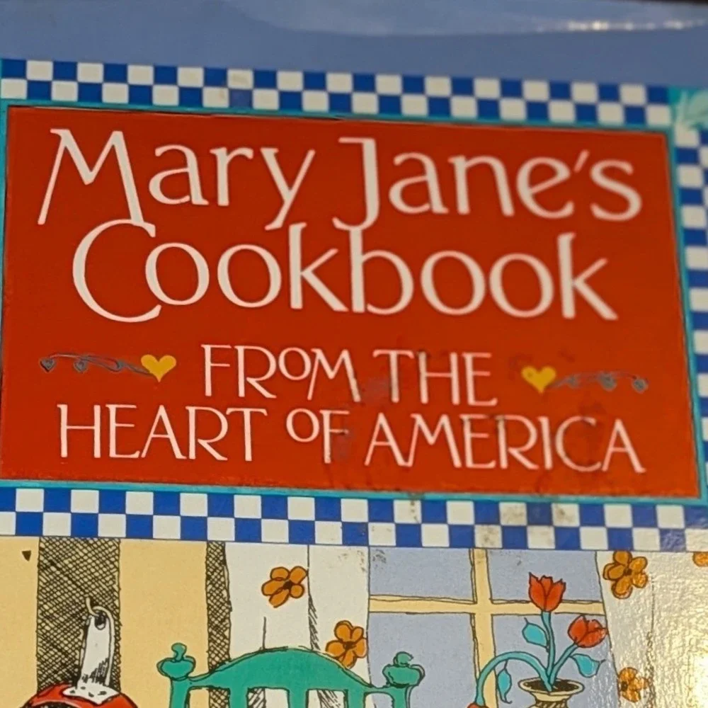 Mary Jane's Cookbook From the Heart America 1993 Mary Jane‎ Remole Hardcover VTG